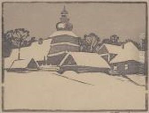 Wiejski Kosciolek, Przed 1914 by Stefan Filipkiewicz