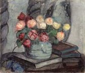 Martwa Natura Z Rozami, 1922 R. Martwa Natura Z Rozami, 1922 R.
