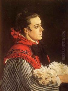 Camille With A Small Dog