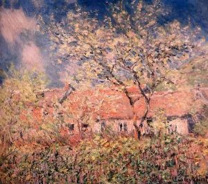 Springtime At Giverny by Claude Oscar Monet