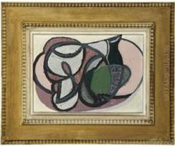 A Still Life With A Cup And A Carafe - view 1