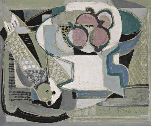 Still Life With Fruit And Fish - view 1