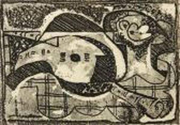 A Still Life With A Mandolin Andclarinet - view 1