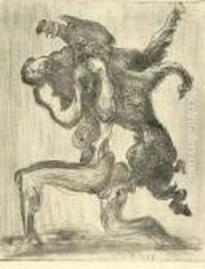 Heracles' Struggle With The Boar Of Erymanthos