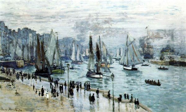 Fishing Boats Leaving The Port Of Le Havre - view 1