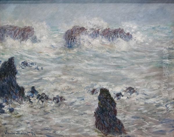 Storm Off The Belle Ile Coast - view 1