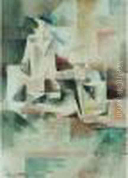 Composition Cubiste, Vers 1913 - view 1
