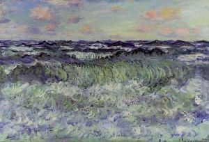 Sea Study by Claude Oscar Monet