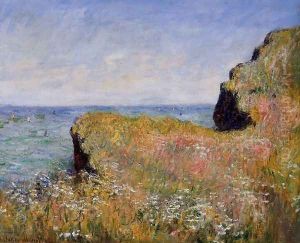 Edge Of The Cliff At Pourville