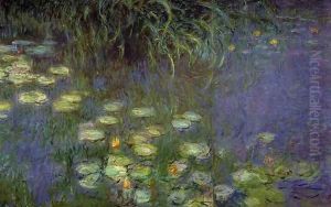 Morning (left detail) by Claude Oscar Monet