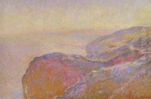 At Val Saint Nicolas Near Dieppe In The Morning by Claude Oscar Monet