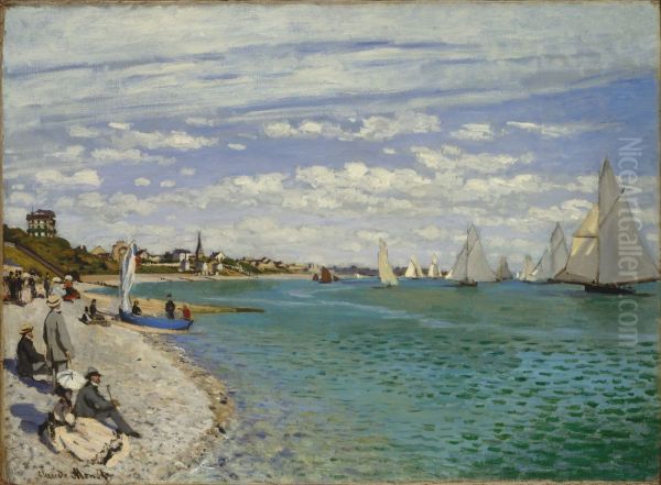 Regatta At Sainte Adresse - view 1
