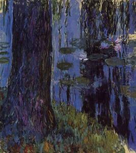 Weeping Willow And Water Lily Pond2