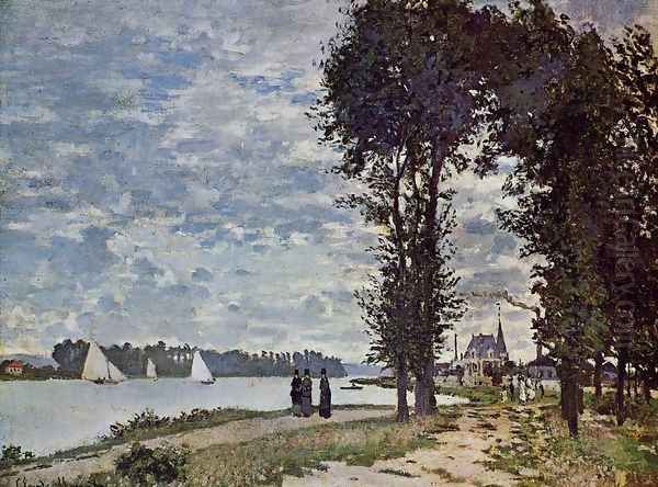 The Banks Of The Seine At Argenteuil - view 1