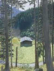 Waldlichtung Bei Adelboden by Waldemar Fink