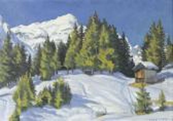 Wintertag Bei Wengen - view 1