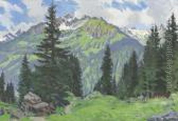 Landschaft Bei Wengen - view 1