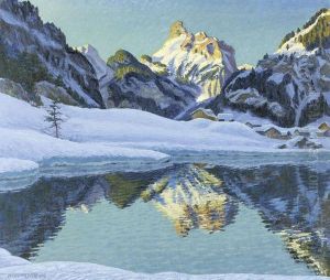 Wintermorgen Bei Kandersteg