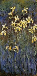 Yellow Irises by Claude Oscar Monet