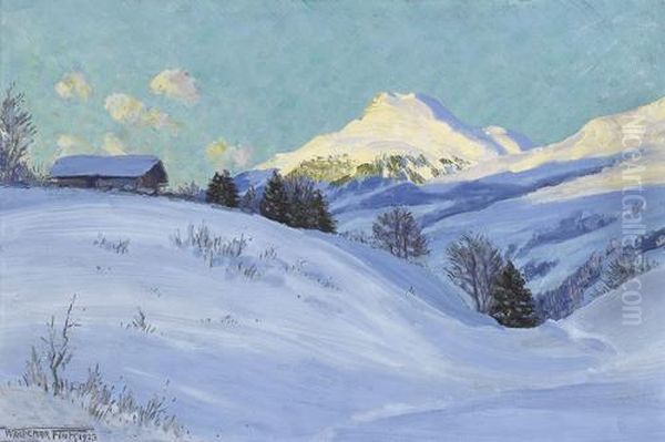 Wintervorabend Bei Adelboden - view 1