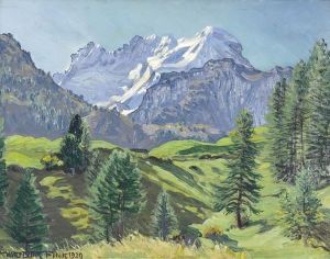Sommermorgen Bei Zermatt