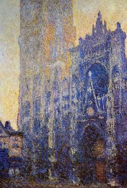 Rouen Cathedral The Portal Morning Effect - view 1