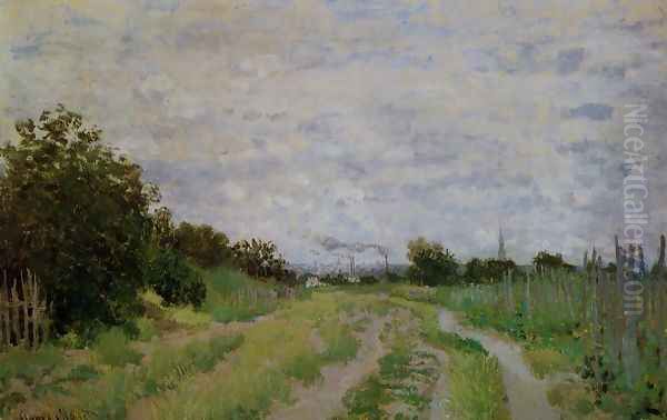 Lane In The Vineyards At Argenteuil - view 1