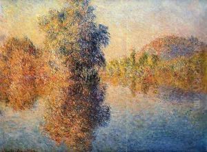 Morning on the Seine by Claude Oscar Monet