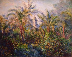 Garden In Bordighera Morning Effect
