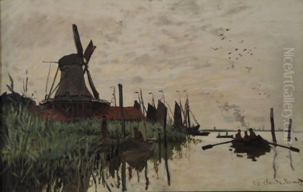 Windmill At Zaandam - view 1