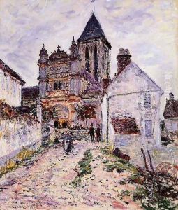 The Church At Vetheuil