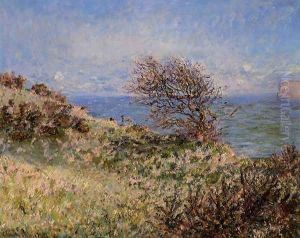 On The Cliff At Fecamp