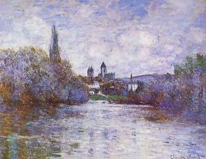The Small Arm Of The Seine At Vetheuil