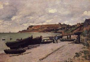 Sainte Adresse Fishing Boats On The Shore