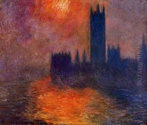 Houses Of Parliament Sunset