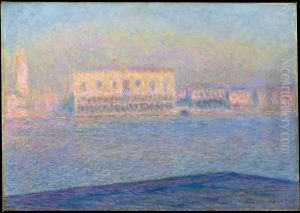 Venice The Doges Palace Seen From San Giorgio Maggiore