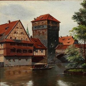 Henkersteg In Nuremberg by August Fischer