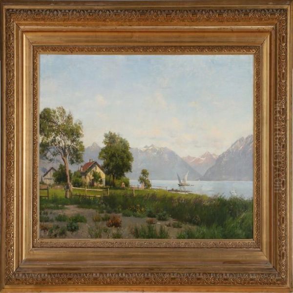 View From Lake Geneva, Switzerland - view 1