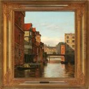 Canal Scene Fromnuremburg