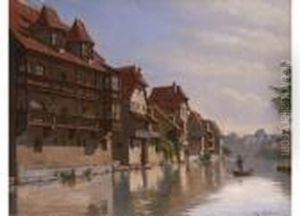 Stadtansicht Von Nurnberg by August Fischer