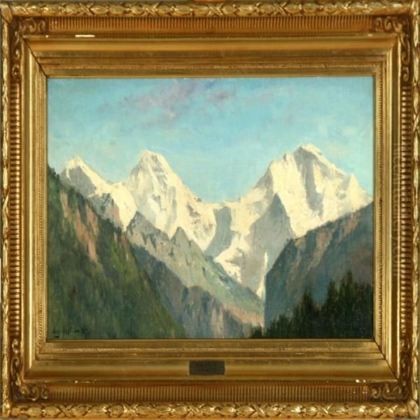 Jungfraujoch In Switzerland. Signed And Dated Aug. Fischer 87 - view 1