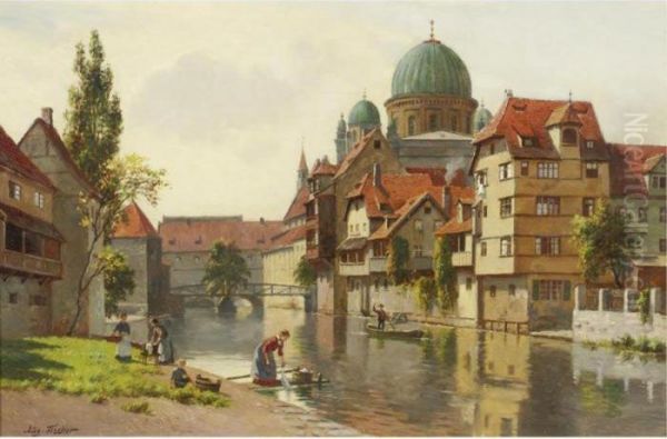 The Synagogue In Nurenberg - view 1