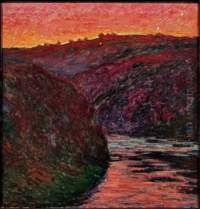Valley of the Creuse, Sunset I