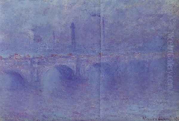Waterloo Bridge Fog Effect - view 1