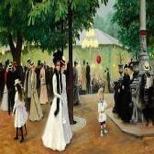 The Red Balloon by Paul-Gustave Fischer