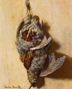 Partridge And Woodcock by Claude Oscar Monet
