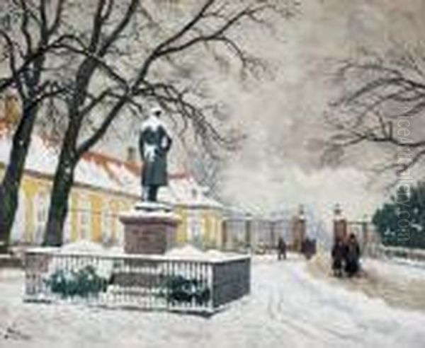 Entrance To Fredriksbergs Have - view 1