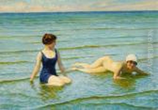 Two Girls On The Beach - view 1