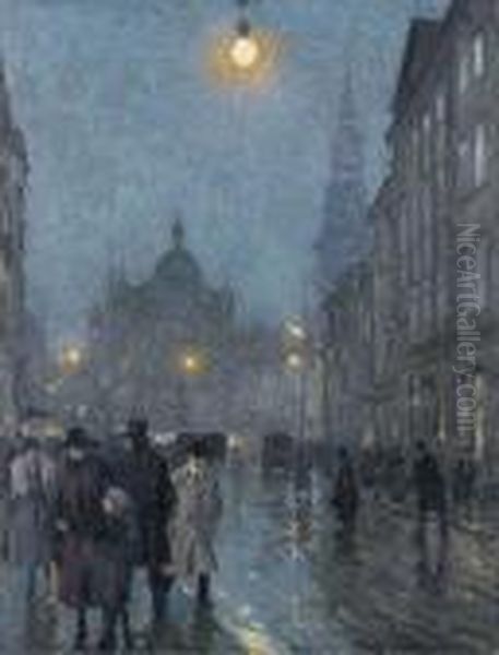 Evening, Copenhagen - view 1