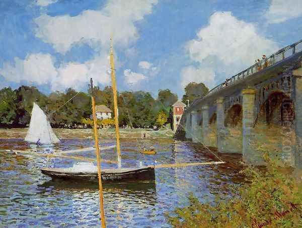 The Road Bridge At Argenteuil - view 1